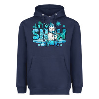 Navy up to snow good winter snowman Heavyweight Hoodie - MaliasSmallBusiness