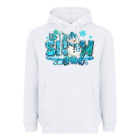 White up to snow good winter snowman Heavyweight Hoodie - MaliasSmallBusiness
