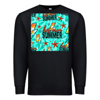 Black Hot Mom Summer Digital Paper Premium Sweatshirt - BundleAndBundleShop