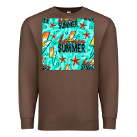 Chestnut Hot Mom Summer Digital Paper Premium Sweatshirt - BundleAndBundleShop