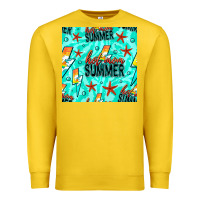Lemon Hot Mom Summer Digital Paper Premium Sweatshirt - BundleAndBundleShop