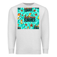 Oatmeal Heather Hot Mom Summer Digital Paper Premium Sweatshirt - BundleAndBundleShop