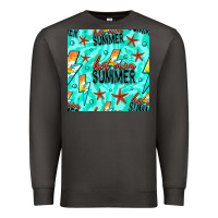 Smoke Hot Mom Summer Digital Paper Premium Sweatshirt - BundleAndBundleShop