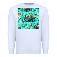 White Hot Mom Summer Digital Paper Premium Sweatshirt - BundleAndBundleShop
