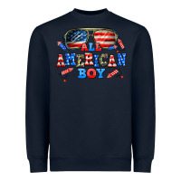 Navy all american boy Heavyweight Sweatshirt - AdoDesignShop