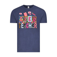 Vintage Denim sped teacher Vintage Tee - AdoDesignShop