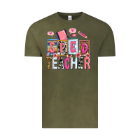 Vintage Olive sped teacher Vintage Tee - AdoDesignShop