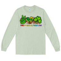 Matcha peace love st patty's day Long Sleeve Tee - Artiststas