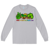 Moon Dust peace love st patty's day Long Sleeve Tee - Artiststas