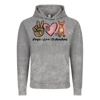 Cloud Rock peace love chihuahua Vintage Hoodie - JahusDesignShop