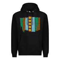 Black Western Sunflower Farm Life Brush Strokes Premium Hoodie - Bettercallsaul