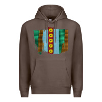 Coffee Western Sunflower Farm Life Brush Strokes Premium Hoodie - Bettercallsaul