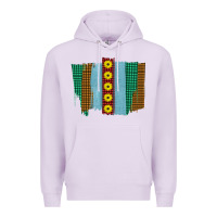 Lilac Western Sunflower Farm Life Brush Strokes Premium Hoodie - Bettercallsaul