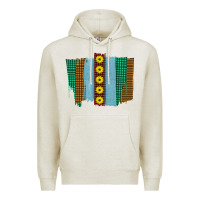 Oatmeal Heather Western Sunflower Farm Life Brush Strokes Premium Hoodie - Bettercallsaul