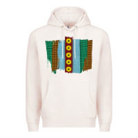 Pale Pink Western Sunflower Farm Life Brush Strokes Premium Hoodie - Bettercallsaul