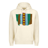 Sandshell Western Sunflower Farm Life Brush Strokes Premium Hoodie - Bettercallsaul
