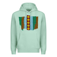 Western Sunflower Farm Life Brush Strokes Premium Hoodie | Teevron