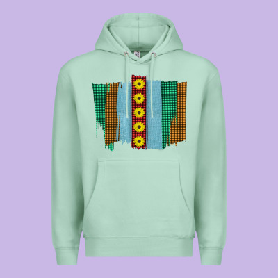 Western Sunflower Farm Life Brush Strokes Premium Hoodie Designed By Bettercallsaul