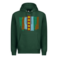 Sports Green Western Sunflower Farm Life Brush Strokes Premium Hoodie - Bettercallsaul