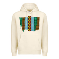 Tofu Western Sunflower Farm Life Brush Strokes Premium Hoodie - Bettercallsaul