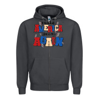 Smoke make america great again Zipper Hoodie - MaliasSmallBusiness