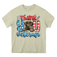 Thank You Veteran Heavy Core Tee | Teevron