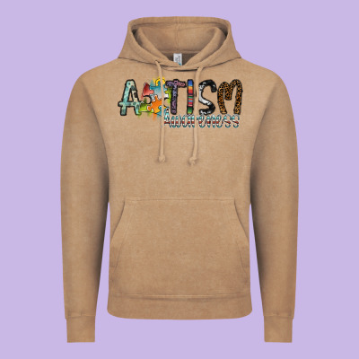 Autism Awareness Vintage Hoodie Designed By Sublimationcraftshop