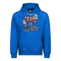 Cobalt Sweet land of liberty 4th of july Urban Hoodie - HowdyJamesFarm