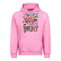 Fuchsia Pink Sweet land of liberty 4th of july Urban Hoodie - HowdyJamesFarm