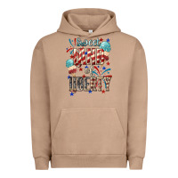Pigment Burro Sweet land of liberty 4th of july Urban Hoodie - HowdyJamesFarm
