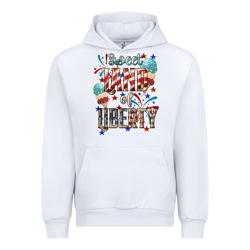 Sweet Land Of Liberty 4th Of July Urban Hoodie by HowdyJamesFarm | Teevron
