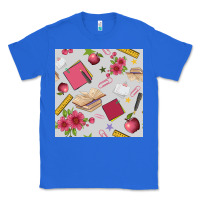True Royal back to school  seamless pattern Classic Tee - BundleAndBundleShop