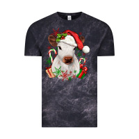 Cloud Black christmas heifer Vintage Tee - JahusDesignShop