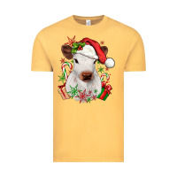 Vintage Mustard christmas heifer Vintage Tee - JahusDesignShop