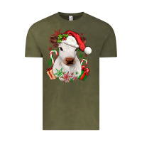 Vintage Olive christmas heifer Vintage Tee - JahusDesignShop