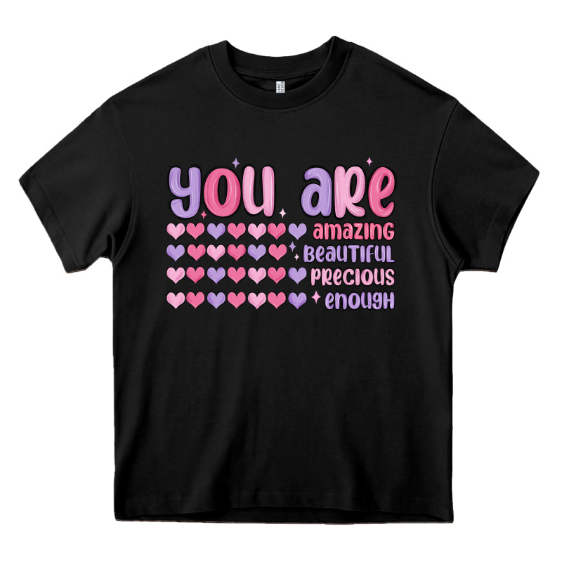 You Are Valentine Heavy Core Tee by MaliasSmallBusiness | Teevron