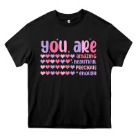 Black you are valentine Heavy Core Tee - MaliasSmallBusiness