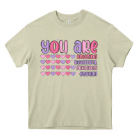 Mossy you are valentine Heavy Core Tee - MaliasSmallBusiness