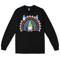 Black easter gnome rainbow Long Sleeve Tee - Artiststas