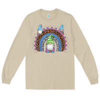 Mushroom easter gnome rainbow Long Sleeve Tee - Artiststas