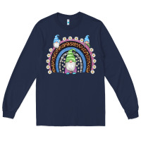 Navy easter gnome rainbow Long Sleeve Tee - Artiststas