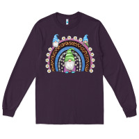 Plum easter gnome rainbow Long Sleeve Tee - Artiststas