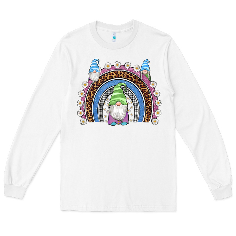 Easter Gnome Rainbow Long Sleeve Tee by Artiststas | Teevron