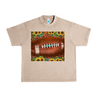 French Oak football leopard turquoise sunflower Urban Heavy Tee - JahusDesignShop