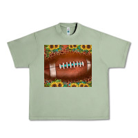 Oil Green football leopard turquoise sunflower Urban Heavy Tee - JahusDesignShop