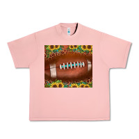 Salmon football leopard turquoise sunflower Urban Heavy Tee - JahusDesignShop