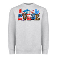 Heather Grey usa nurse Heavyweight Sweatshirt - AdoDesignShop