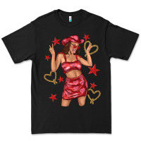 Black heart cowgirl Premium Tee - texasbilliewilder