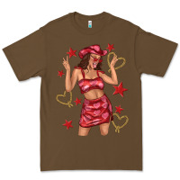 Cacao heart cowgirl Premium Tee - texasbilliewilder