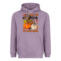 Lavender fall for jesus he never leaves Heavyweight Hoodie - MaliasSmallBusiness